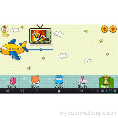 Children's learning systems with learning program/parent control, Android tablets, WiFi/3G/camera